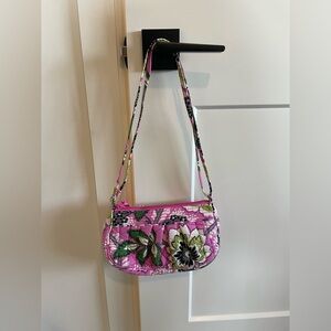 Vera Bradley Floral Pink Shoulder Bag